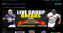 Desktop Screenshot of danscardz.com